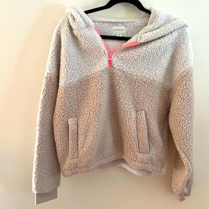American Eagle women’s size L Sherpa hoodie